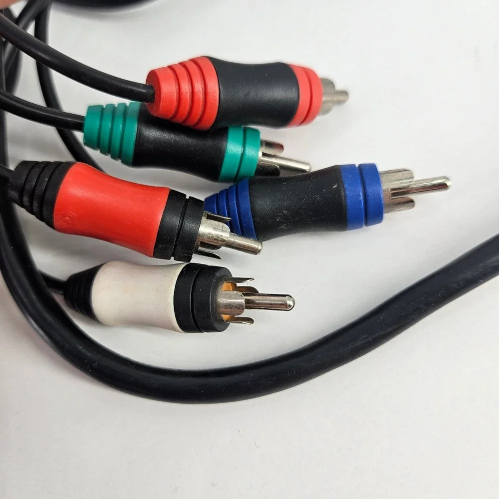 Universal Multi Console Component AV Cable for PS2 PS3 Xbox 360‎ Wii Black